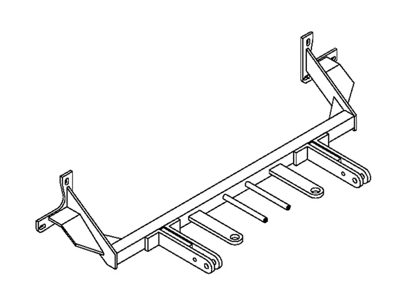 BlueOx Tow Bar Base Plate, Front Mount, RV Flat Towing for Select, VOLKSWAGEN PASSAT