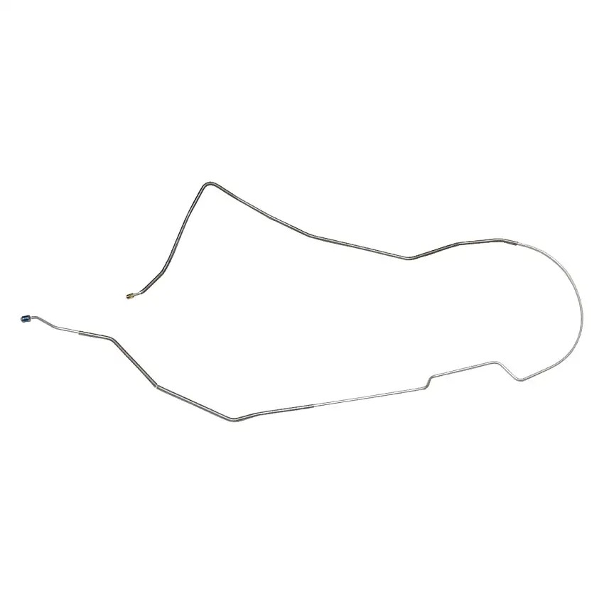 1971-72 Chevrolet Monte Carlo Power Disc 1/4" Front to Rear Brake Line 1pc, OE Steel