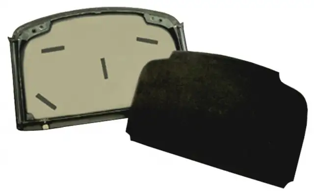 HEADLINER-COUPE ROOF PANEL-MOUNTED-BLACK-86-96 (#E14639)