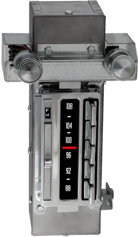 RADIO-AM-FM STEREO-WITH SLIDE BAR-65 (#E15095)