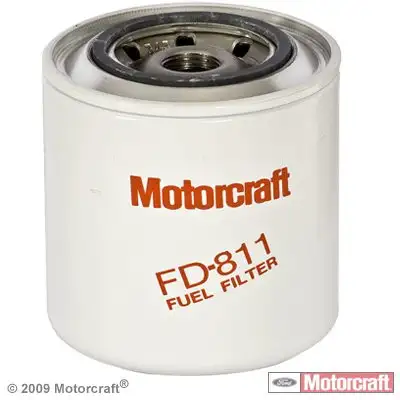 MOTORCRAFT OEM 6.9L IDI DIESEL FUEL FILTER - FD-811