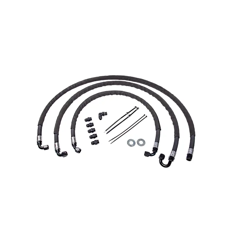 Fleece Performance Transmission Cooler Line Set 15-16 GM 6.6L Duramax
