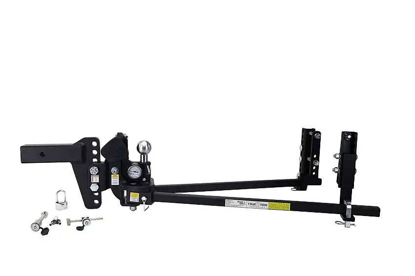 Weigh Safe TrueTow Heavyweight WDH - 6" Drop, 2.5" Shank - 22,000 GTW w/Lock Set TTHW6-2.5XL-SET