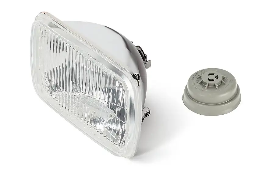 Hella 5X7" Rectangular E-Code (ECE) H4 Conversion Headlight Housing 003427011