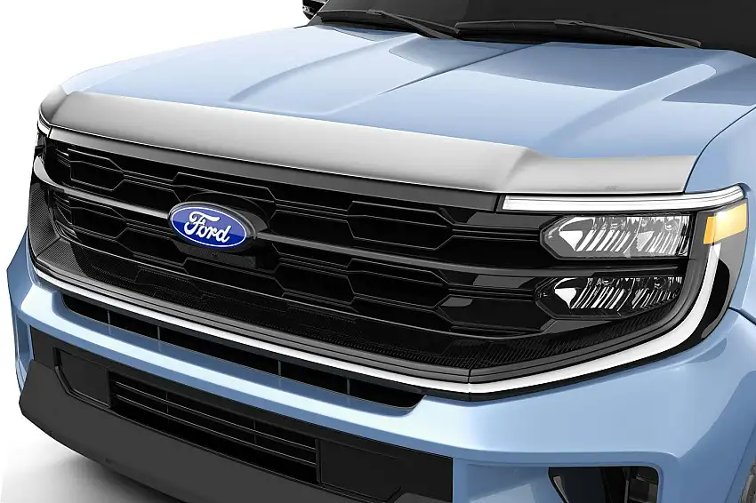 Husky Liners 2892231 Aeroskin Hood Protector; Chrome