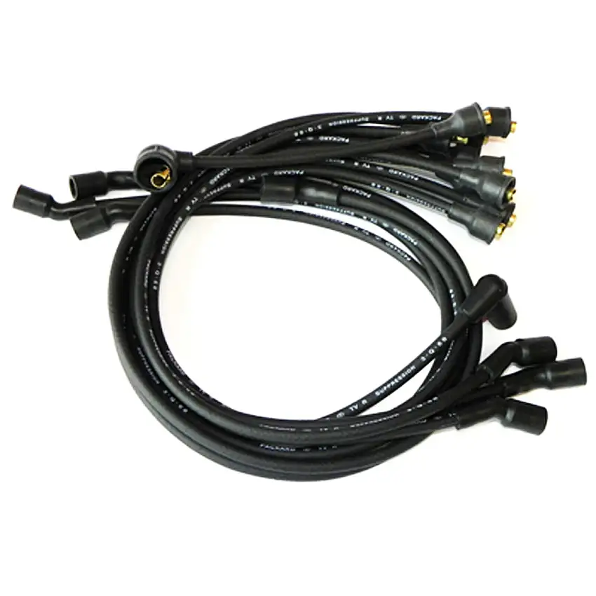 1962 Pontiac V8 Spark Plug Wire Kit - Date Code 1-Q-62