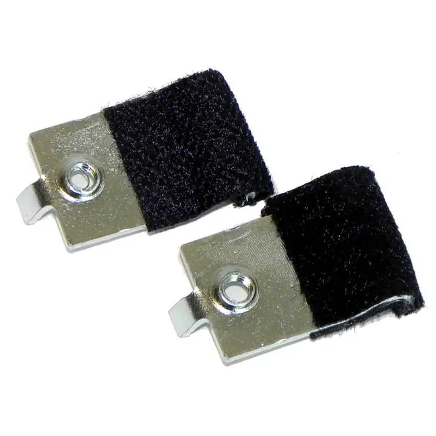 1969-72 GM A-Body Side Door Glass Stabilizers, Hdt or Conv, Front or Rear 2pc
