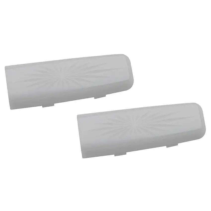 1966-68 Pontiac GTO "Original Style" Side Roof Rail Dome Light Lens Covers 2pc
