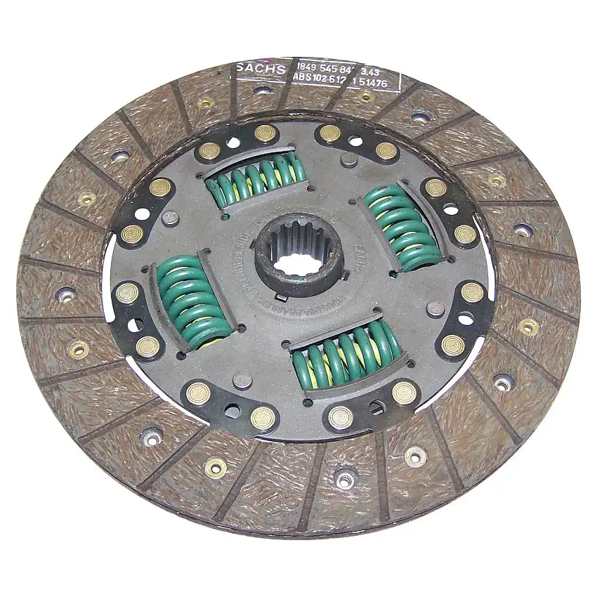 Crown Automotive Clutch Disc for 87-94 Jeep Cherokee, 87-92 Jeep Comanche J0729376