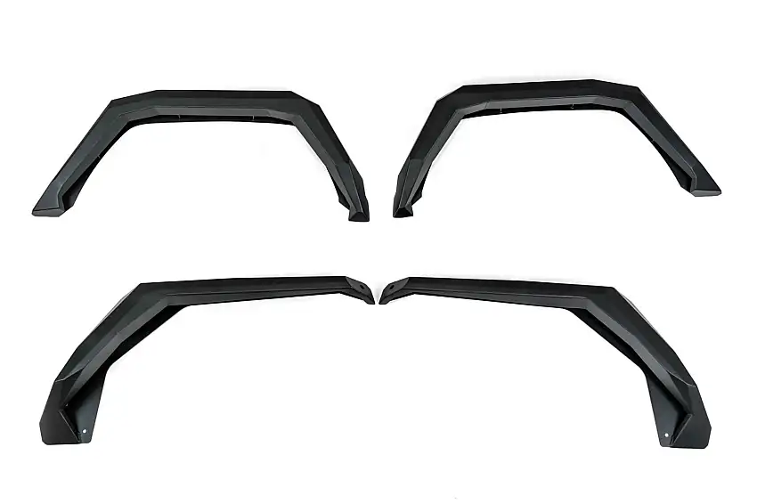 DV8 OffRoad Armor Fender Flares for 20-26+ Jeep Gladiator JT FDGL-09