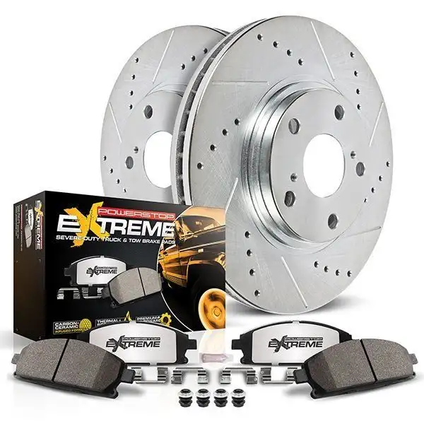 Power Stop Z36 Rear Truck & Tow Brake Kit for 18-25+ Jeep Wrangler JL Sahara & Rubicon K7942-36
