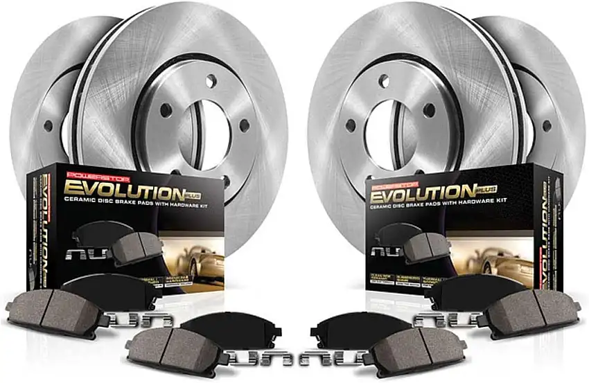 Power Stop Front & Rear Z16 Autospecialty Daily Driver OE Brake Kit for 07-18 Jeep Wrangler JK, JKU KOE2798