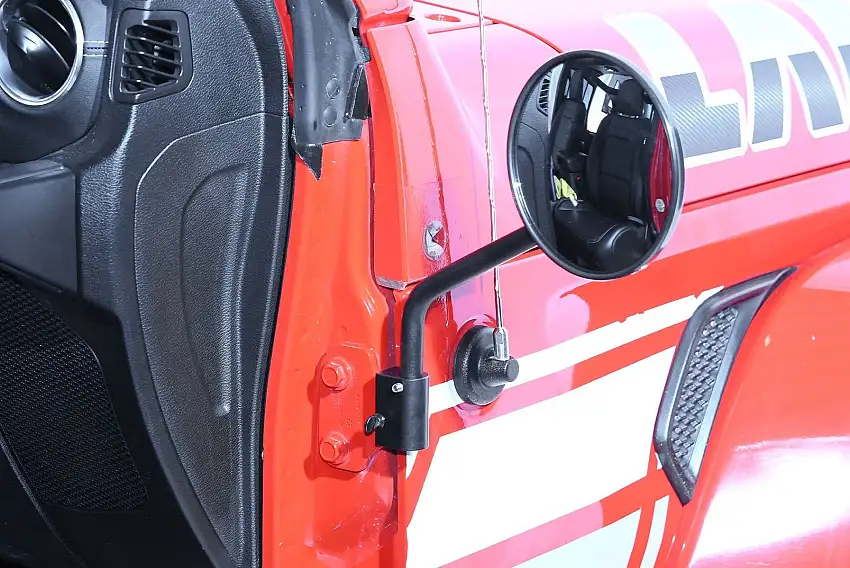 Lange Originals Quick Mirror I Pair in Black for 18-25 Jeep Wrangler JL & Gladiator JT MJL-700