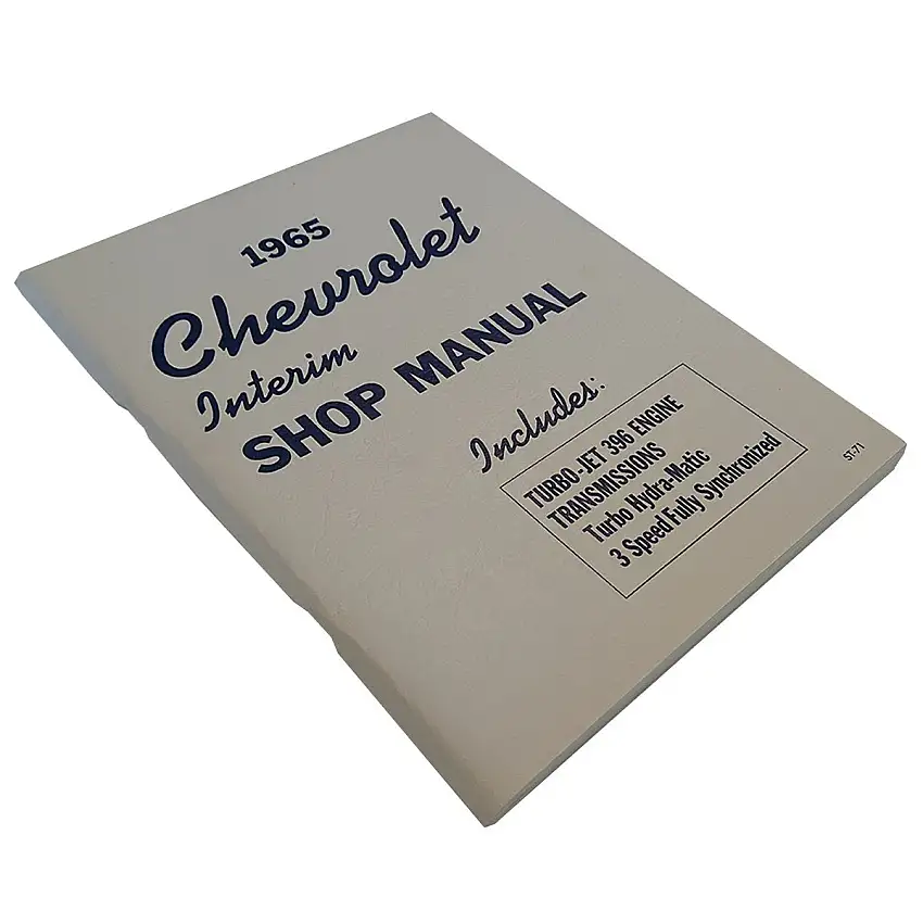 Service Manual - Chevrolet - 1965 Supplement to 1965 Contains 396 Eng
