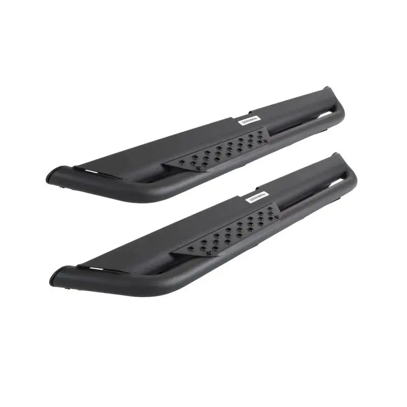 Go Rhino Dominator Xtreme DT Side Steps with Rocker Panel Mounting Bracket Kit for 18-25 Jeep Wrangler JL 2 Door Sport DT4927T