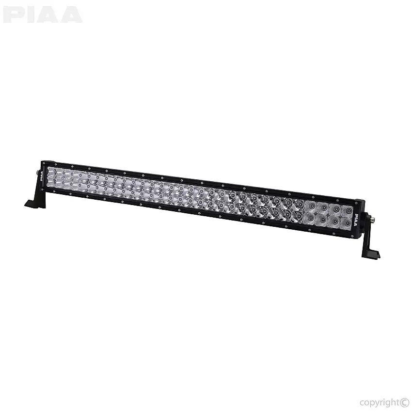 PIAA 16-06130 Quad Series 30" Dual Row LED Light Bar Combo Beam Single