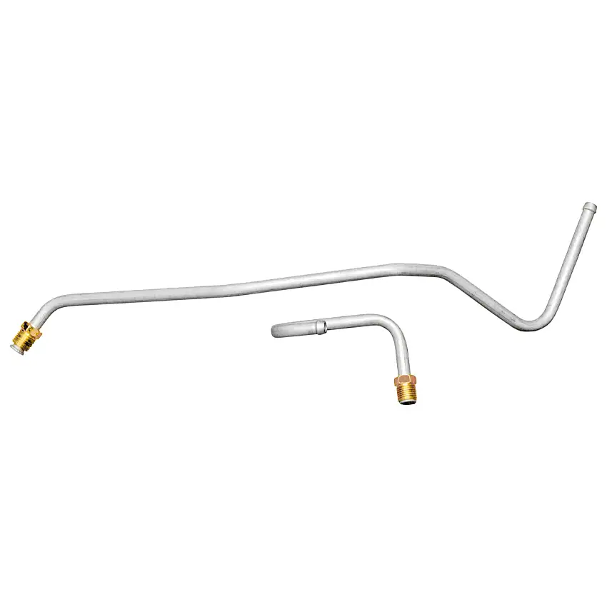 1968-72 Plymouth B-Body 383cid & 440cid Holley 4bbl (Factory) 5/16" Pump to Carb Lines 2pc, OE Steel