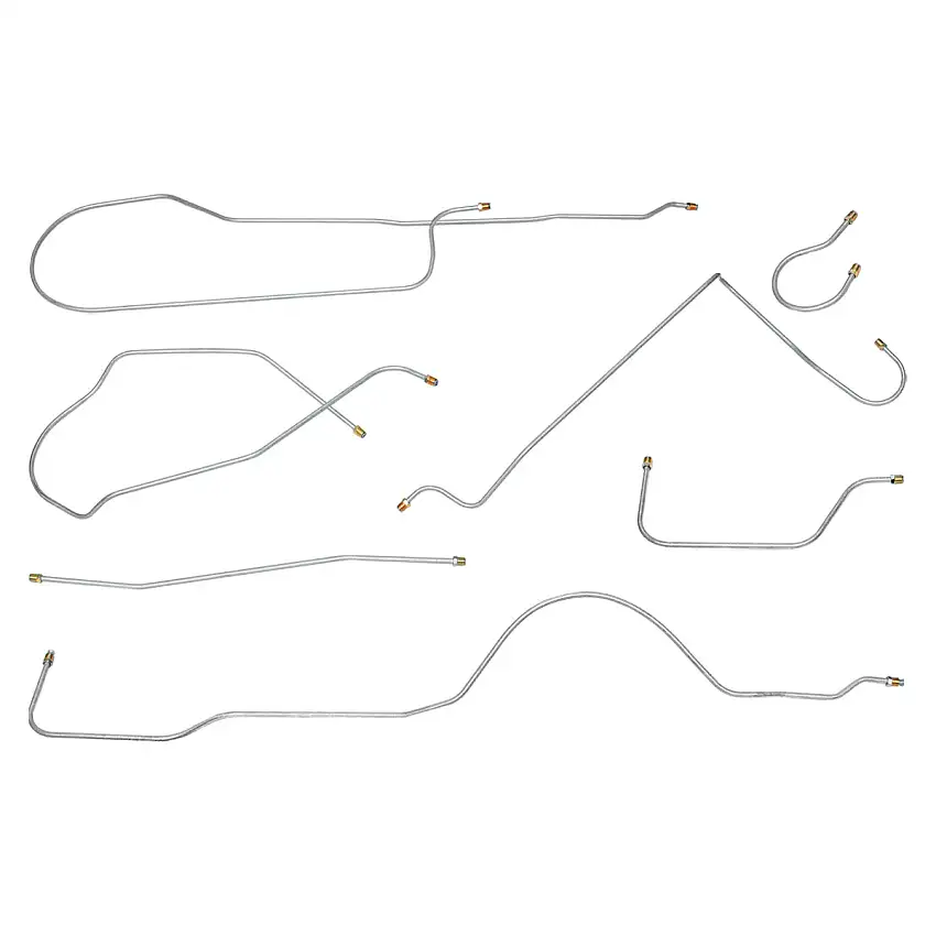 1951 Buick Super/Special Series 40/50 (Only) Manual Brake Line Kit 6pc, Stainless