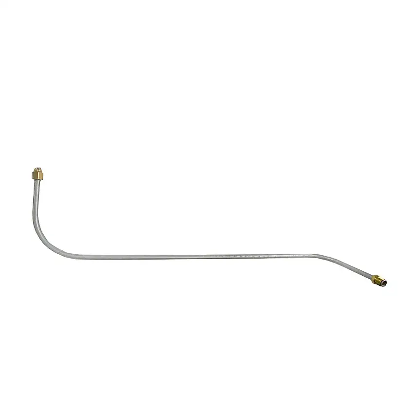 1941-42 Cadillac V8 (Back of Carb to Top Front Fuel/Vacuum Pump) Fuel Line 1pc, Stainless