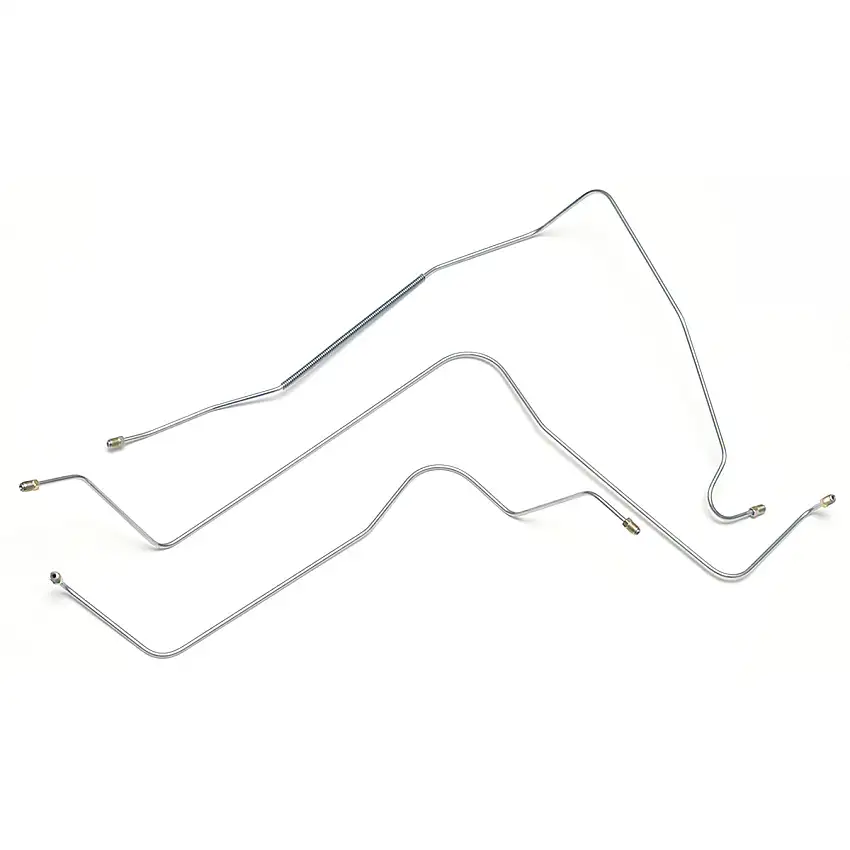 1964-67 Chevrolet El Camino/SS Factory Air Shock Lines 3pc, Stainless