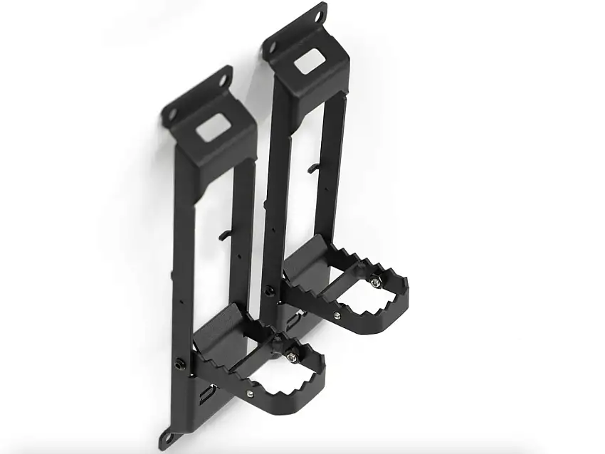 DV8 OffRoad Hinge Mounted Steps for 07-25 Jeep Wrangler JK, JL & Gladiator JT STJL-04