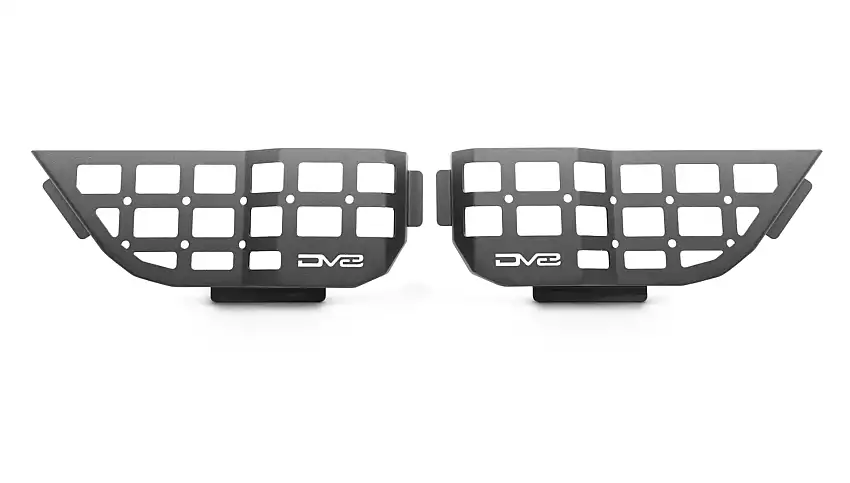 DV8 OffRoad Door Pocket Molle Panels - Standard Rear Door Pockets for 18-25 Jeep Wrangler JL & Gladiator JT MPJL-06