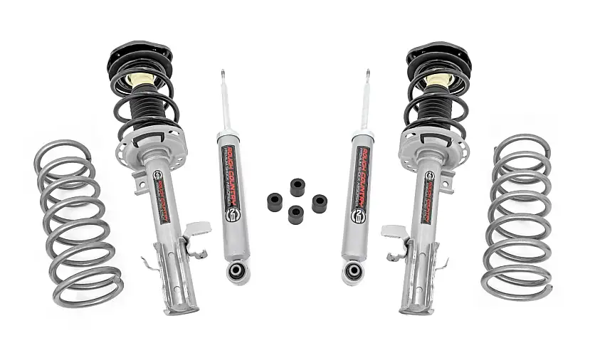 Rough Country 1.5 Inch Lift Kit Lifted Struts for 2021+ Ford Bronco Sport 40131