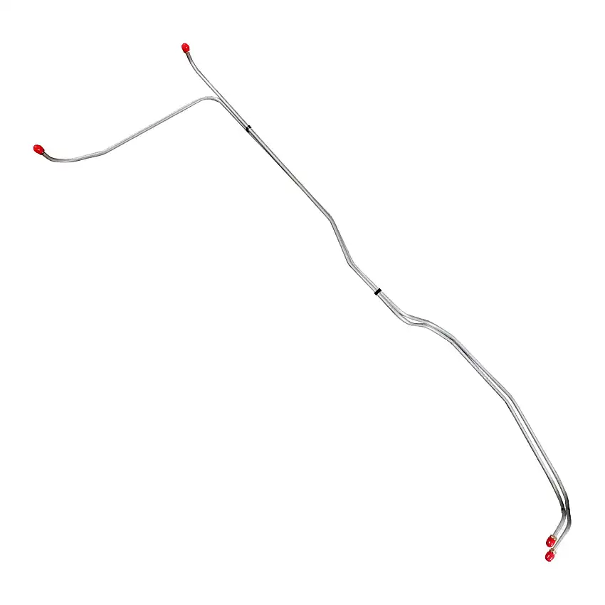 1960-62 Chevrolet GMC Truck 2WD 1/2-Ton Powerglide Aluminum Trans Case 5/16" Trans Cooler Lines 2pc, Stainless