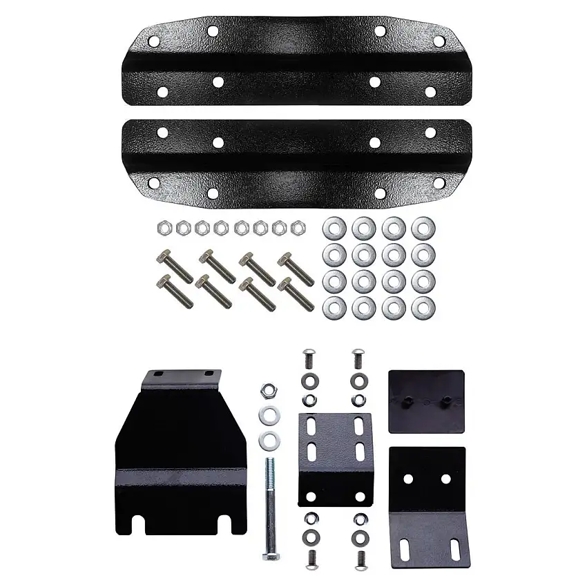 Skyjacker Suspension Spare Tire Relocation Bracket and Tailgate Saver Spare Tire Support for 18-25 Jeep Wrangler JL TGSSTR2