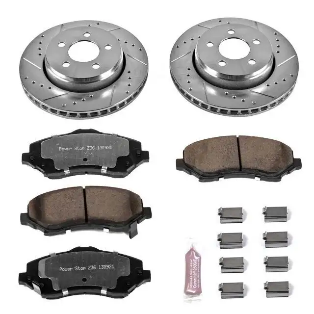 Power Stop Front Z36 Extreme Performance Truck & Tow Brake Kit for 08-12 Jeep Liberty KK K1631-36