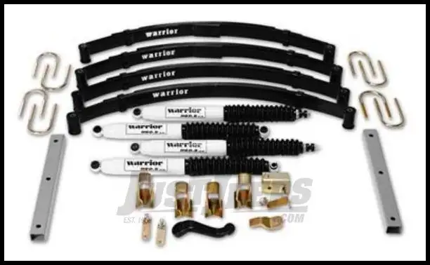 Warrior Products 3" Lift Kit For 1987-95 Jeep Wrangler YJ 30630